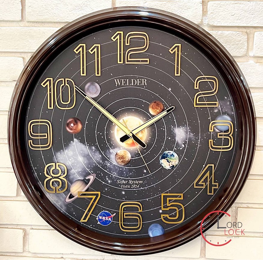 ساعت دیواری طرح منظومه شمسی WELDER-635