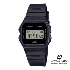 ساعت مچی کاسیو مدل F-91WB-1A