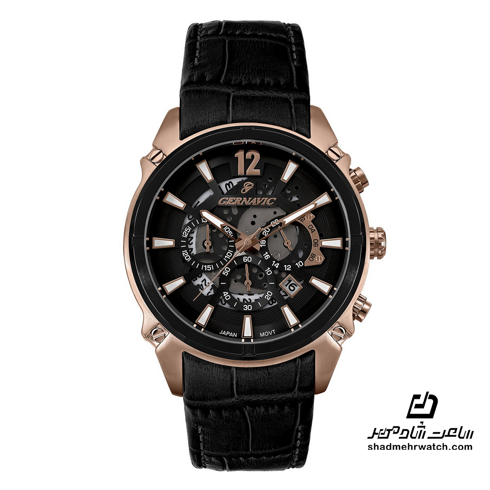 467006702 ساعت مچی مردانه گرناویک مدل G004676702