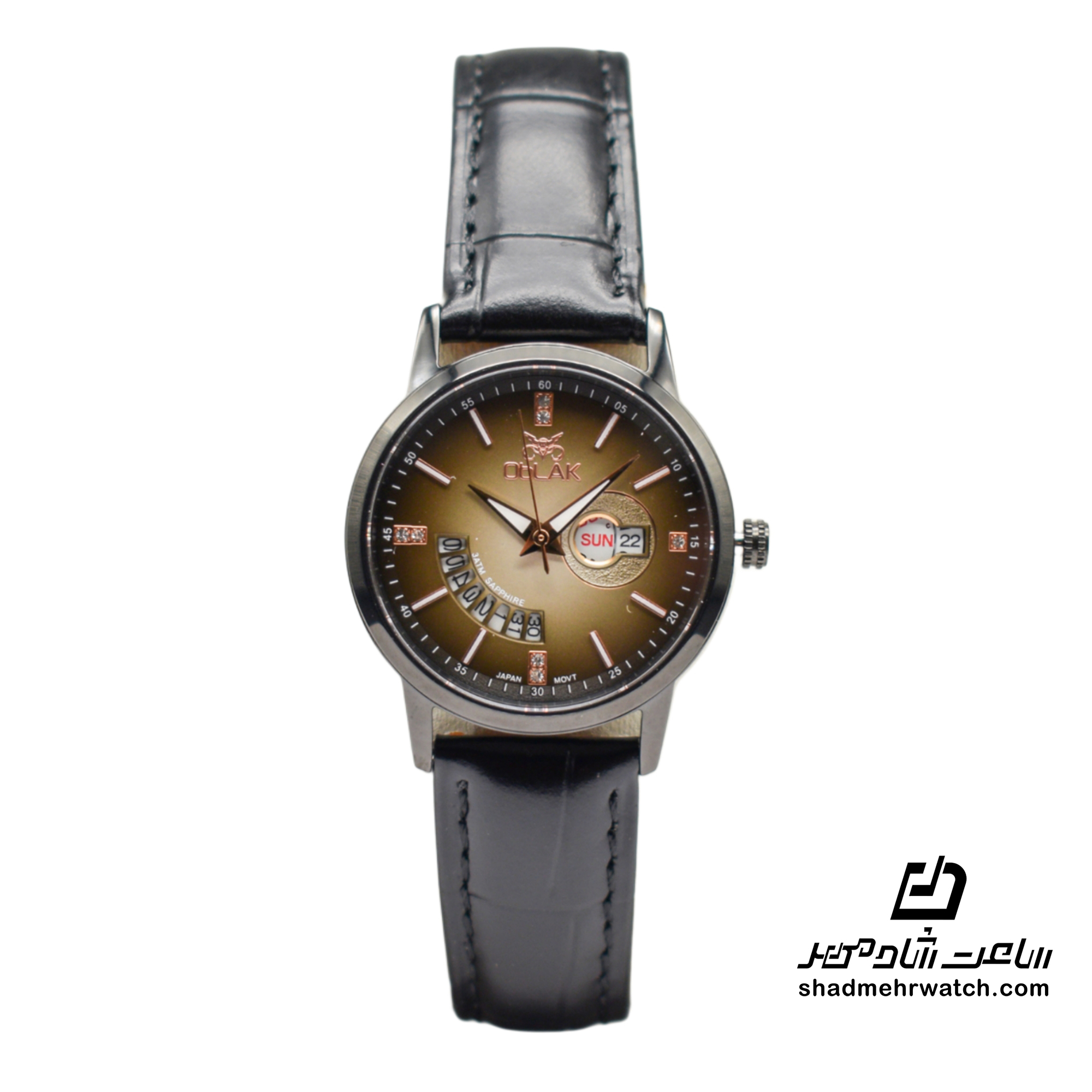 ساعت مچی زنانه اوبلاک مدل LA:43726L