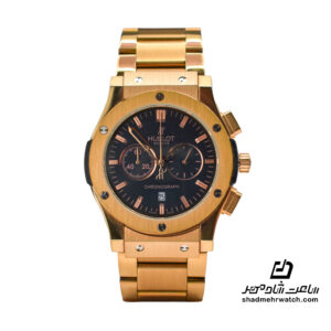 ساعت مچی مردانه هابلوت کرنوگراف فلزی