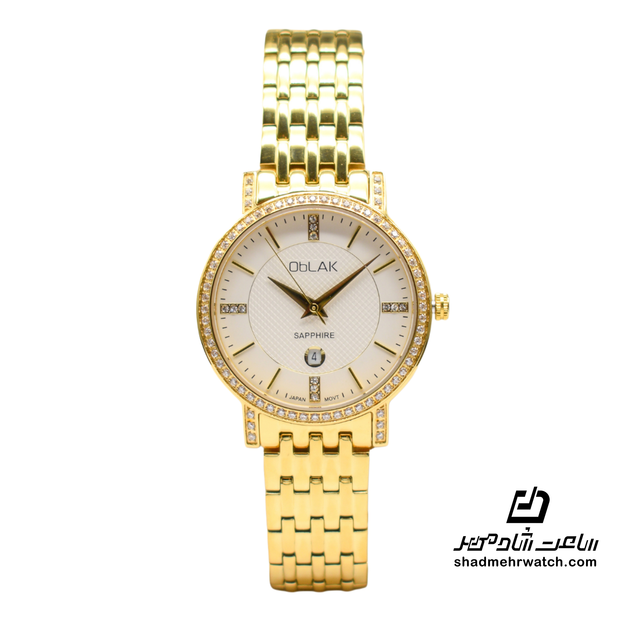 ساعت مچی زنانه اوبلاک مدل LA43730L