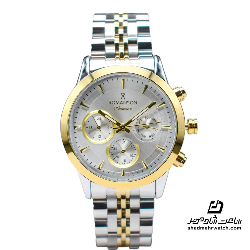 Picsart_25-10-11_19-39-02-559 ساعت مچی فول تایم مردانه رومانسون 1381G