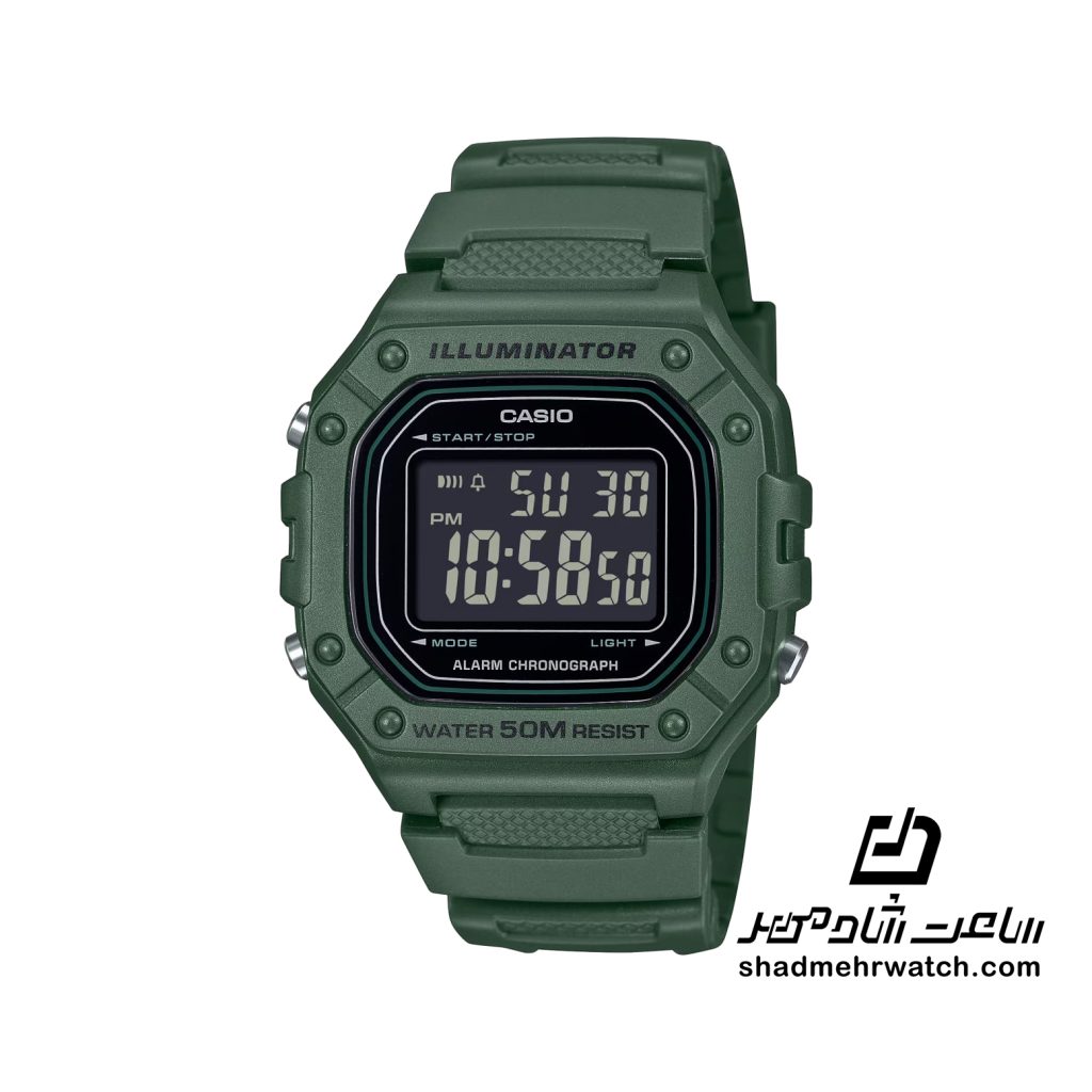 ساعت مچی کاسیو (Casio) مدل W-218H-3BV