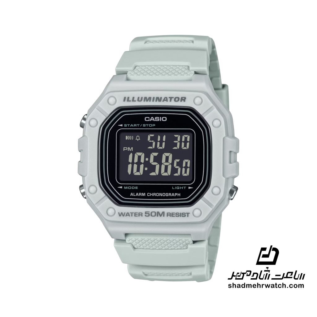 ساعت مچی کاسیو (Casio) مدل W-218H-8BV